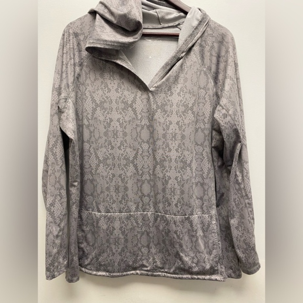 4 for $25 🐍 ACX Snakeskin Print Hooded Pullover 🐍 - 2x